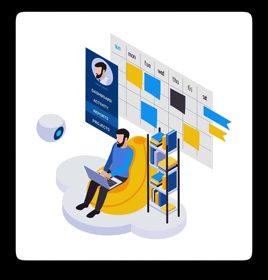 Enterprise grade features illustration